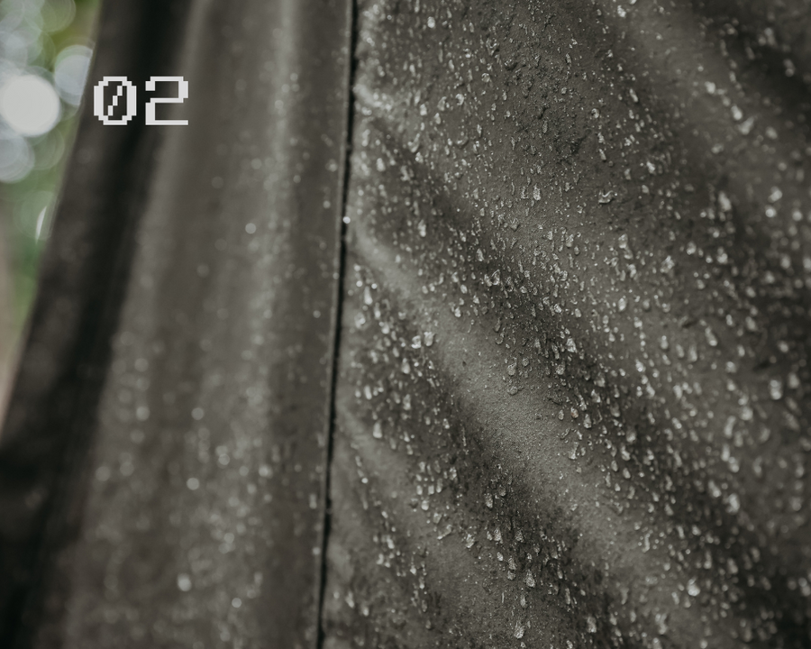 Carefully selected materials.