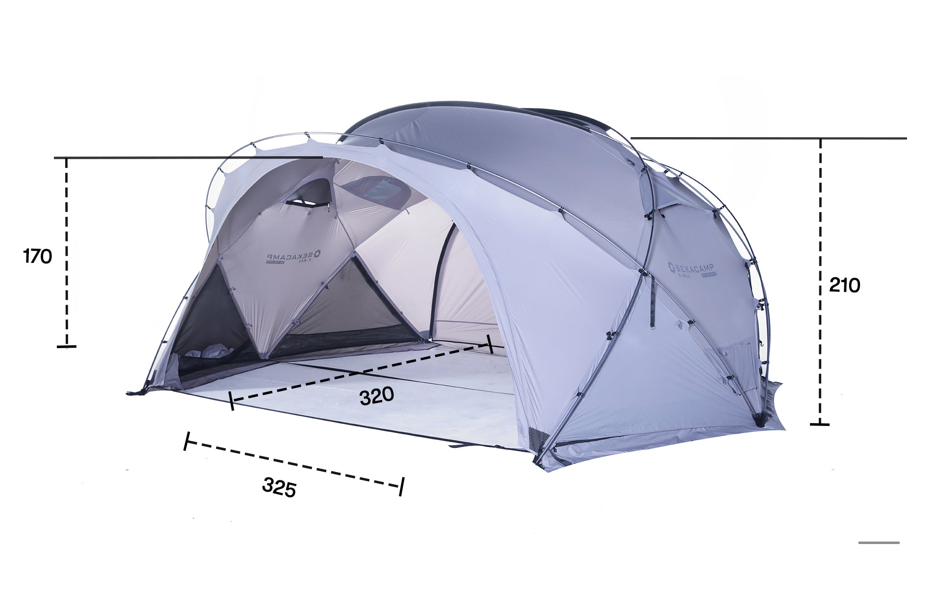 G-MAX TENT GREY – SEKACAMP