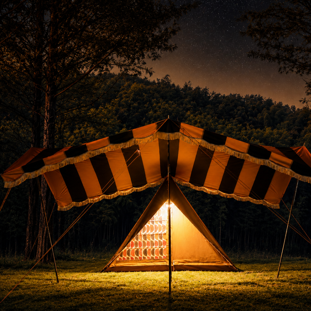 Wild Luxury Vintage TC Cotton Camping Tent
