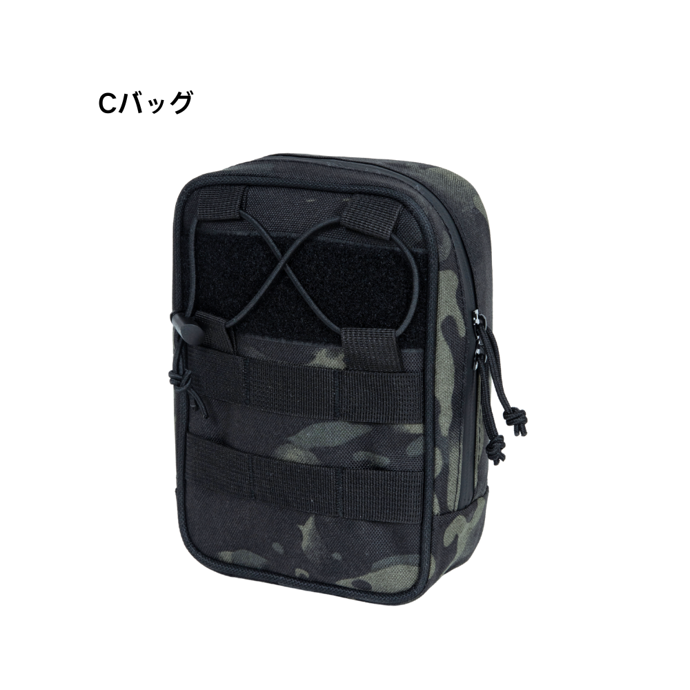 限定 ダークナイト迷彩 タクティカルバッグ（36×25cm）
