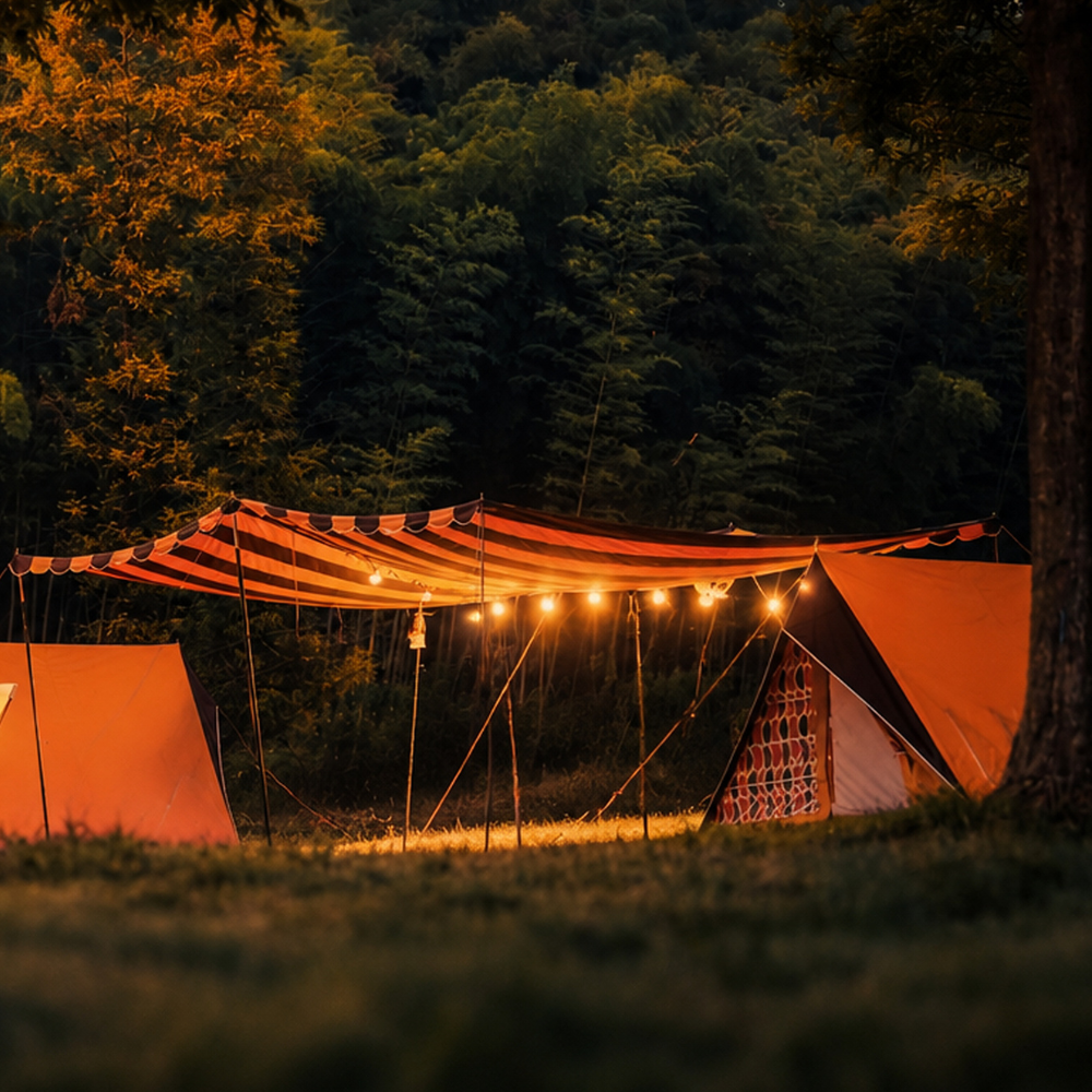 Wild Luxury Vintage TC Cotton Camping Tent