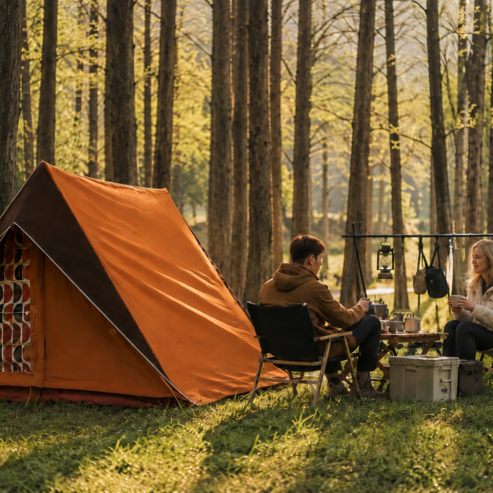 Wild Luxury Vintage TC Cotton Camping Tent