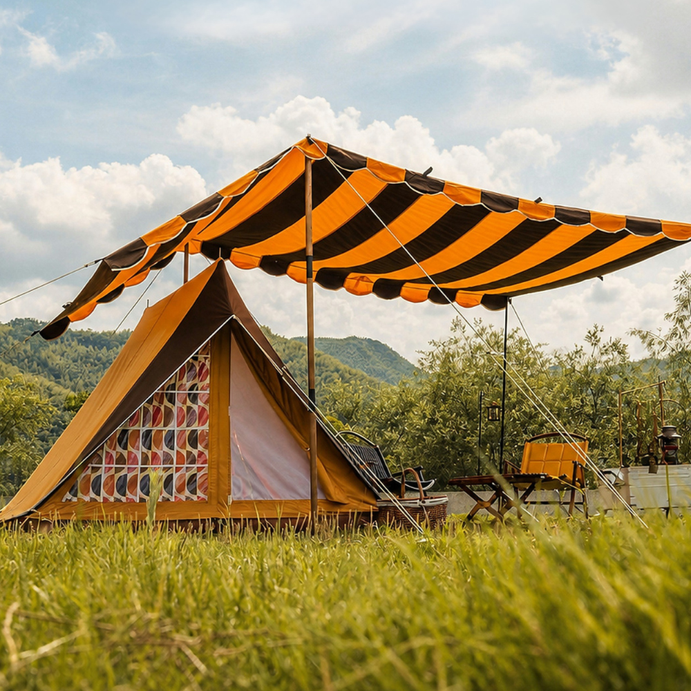 Wild Luxury Vintage TC Cotton Camping Tent