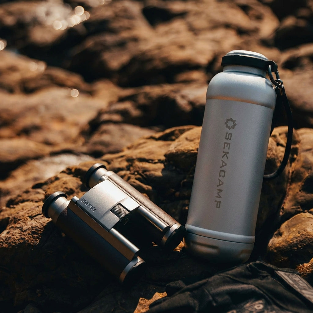 アウトドア対応 真空断熱ステンレスボトル 615ml（20.8oz）